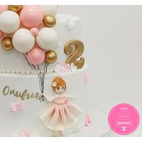 Торт Детский Для девочки с шоколадными шарами