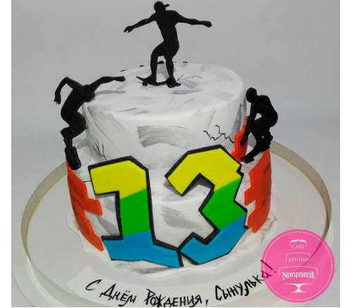 Торт Детский для Скейтбордиста