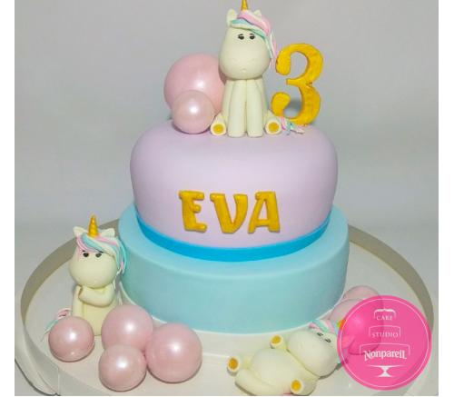Торт Детский Единорожки