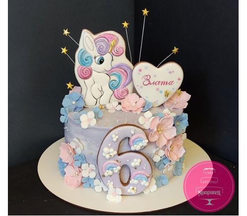 Торт Детский Единорожек 2