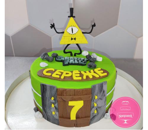 Торт Детский Гравити фолз 1