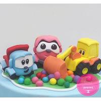 Торт Детский Грузовичек Лева и Лея