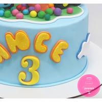 Торт Детский Грузовичек Лева и Лея