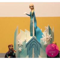 Торт Дитячий Крижане серце 1