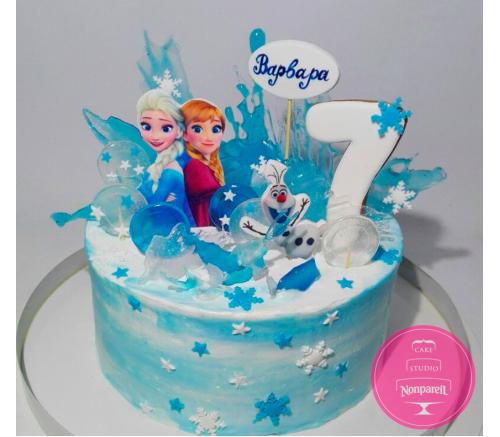 Торт Детский Холодное сердце 2