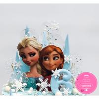 Торт Дитячий Крижане серце 5