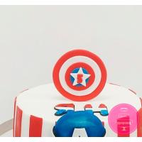 Торт Дитячий Капітан Америка 3