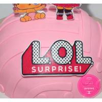 Торт Детский Куклы LOL 1 Торт Детский Куклы LOL 1