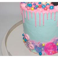 Торт Детский Куклы LOL с карамельками Торт Детский Куклы LOL с карамельками