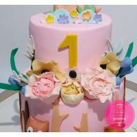 Торт Детский Лесные звери Торт Детский Лесные звери