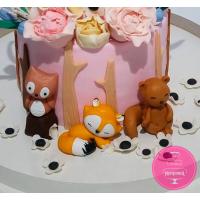 Торт Детский Лесные звери Торт Детский Лесные звери