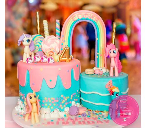 Торт Детский Литл пони 4