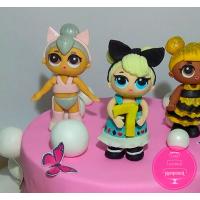 Торт Детский Куклы LOL 4 Торт Детский Куклы LOL 4