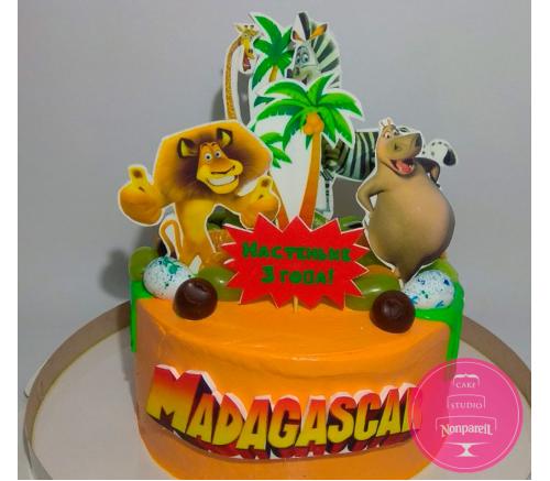 Торт Детский Мадагаскар