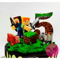 Торт Дитячий Майнкрафт 3 Торт Дитячий Майнкрафт 3