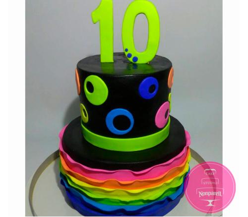 Торт Детский Неон