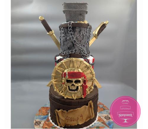 Торт Дитячий Піратський 1