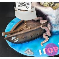 Торт Детский Пиратский корабль Торт Детский Пиратский корабль