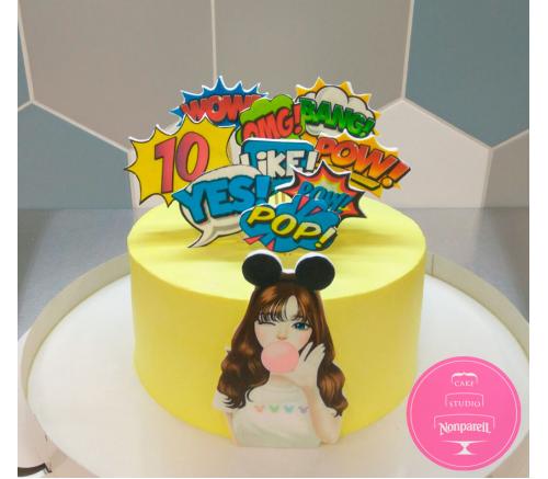 Торт Детский Поп Арт