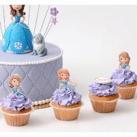 Торт Детский Принцесса София c капкейками Торт Детский Принцесса София c капкейками