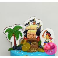 Торт Дитячий Піратський з пряниками