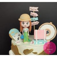 Торт Детский Путешественнице Торт Детский Путешественнице