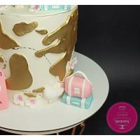 Торт Детский Путешественнице Торт Детский Путешественнице