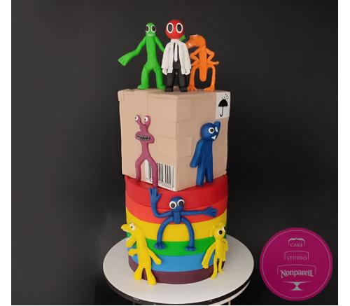 Торт Дитячий Веселкові друзі