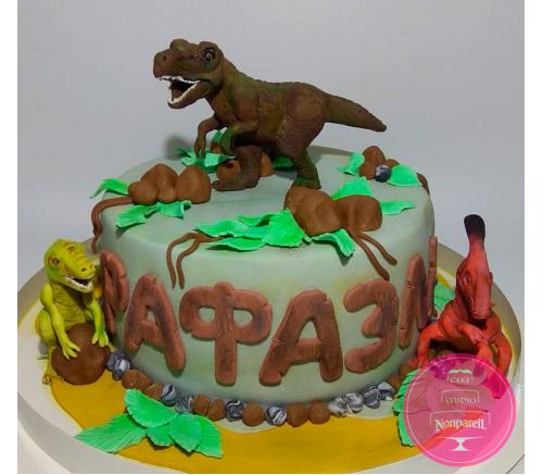 Торт Детский с Динозавром 1