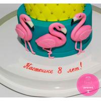 Торт Детский с Фламинго Торт Детский с Фламинго