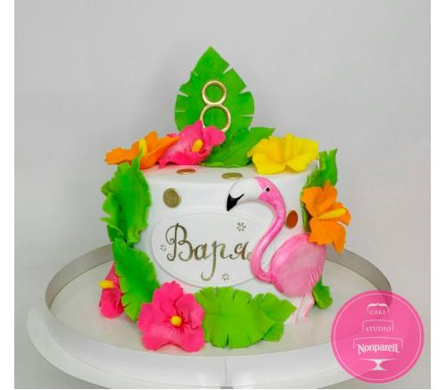 Торт Детский с Фламинго 1