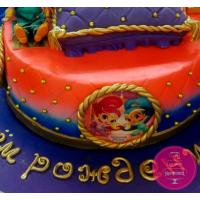 Торт Детский Шиммер и Шайн 1