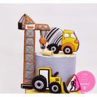 Торт Детский Строительная техника Торт Детский Строительная техника