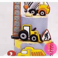 Торт Детский Строительная техника Торт Детский Строительная техника