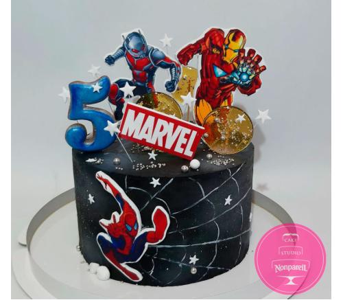 Торт Детский Супергерои 4