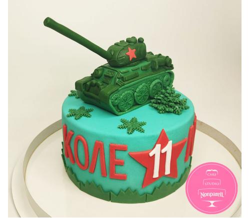 Торт Детский Танк