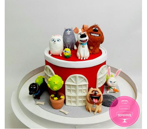 Торт Детский Тайная жизнь домашних животных