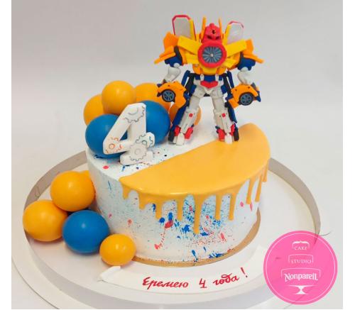 Торт Детский Тобот Титан