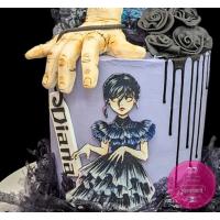 Торт Детский Венсдей 1 Торт Детский Венсдей 1