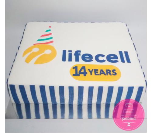 Торт Корпоративний Lifecell 1