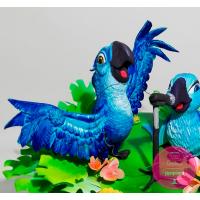 Торт Святковий Співаючі папуги