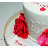 Торт Святковий На коралове весілля