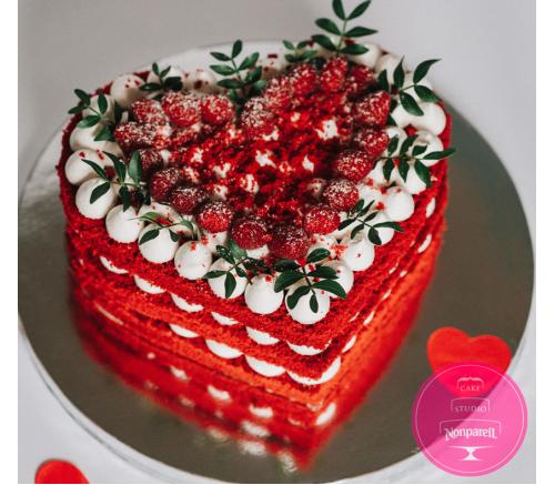 Торт Праздничный Сердце