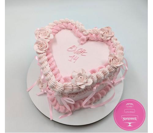 Торт Праздничный Сердечко ламбет