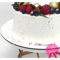 Торт Святковий Ягідний з золотом