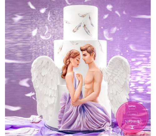 Торт Свадебный Любовь ангелов