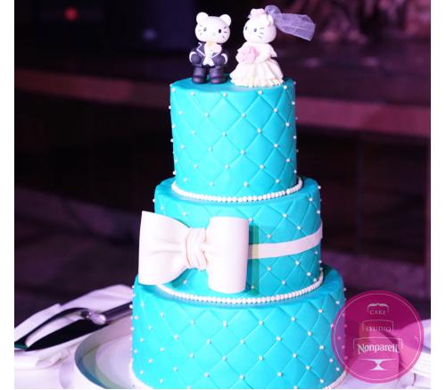 Торт Свадебный Мистер и миссис Китти