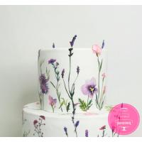 Торт Свадебный Полевые цветы Торт Свадебный Полевые цветы