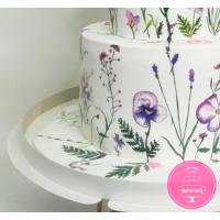 Торт Свадебный Полевые цветы Торт Свадебный Полевые цветы