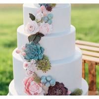 Торт Свадебный С сукулентами 1
